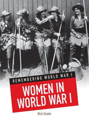 cover image of Women in World War I